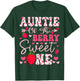 Auntie Of The Berry Sweet One Strawberry 1St Birthday T-Shirt - T-Shirt | Forest