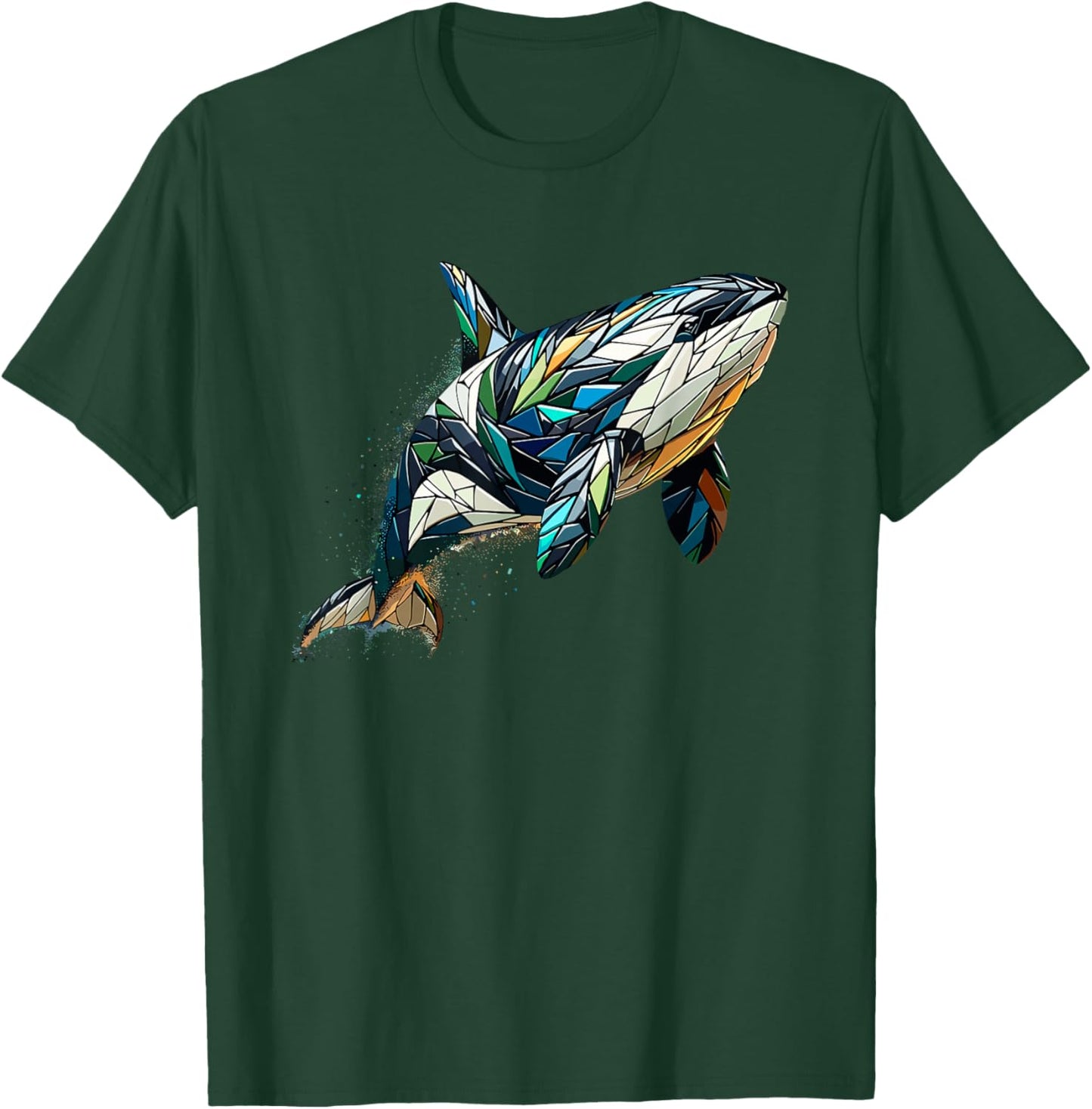 Polygon Art Orc Orc T-Shirt - T-Shirt | Forest