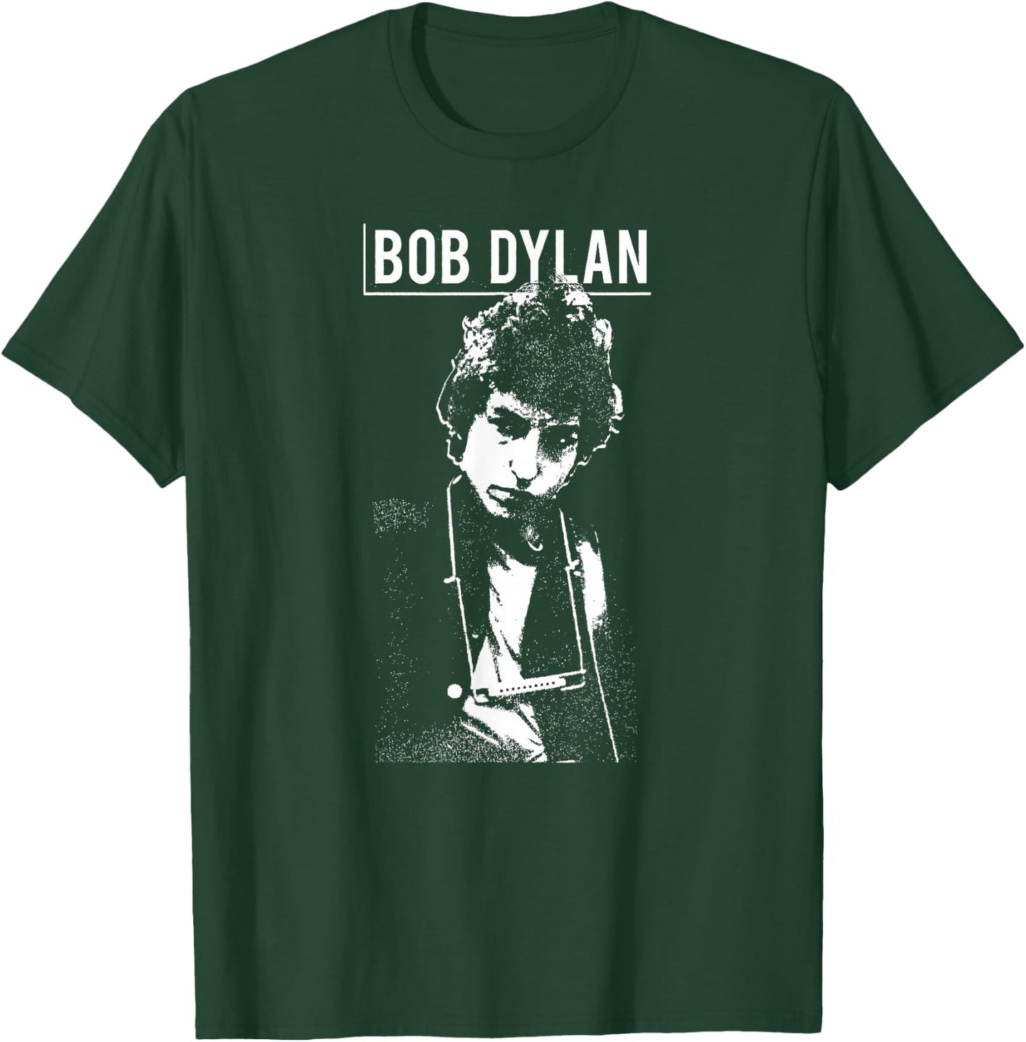 Bob Dylan - Harmony 60s (White) T-Shirt - T-Shirt | Forest