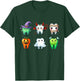 Teeth Ghost Pumpkin Witch Cute Dental Halloween Dentist T-Shirt - T-Shirt | Forest