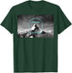 Paramount Neon Blue Logo Scenery T-Shirt - T-Shirt | Forest