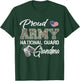 Proud Army National Guard Grandma Military Pride T-Shirt - T-Shirt | Forest