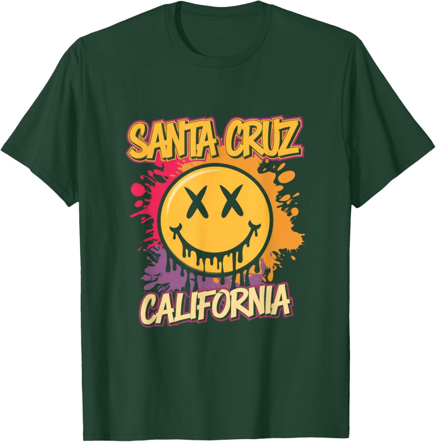 Santa Cruz California - Santa Cruz California T-Shirt - T-Shirt | Forest