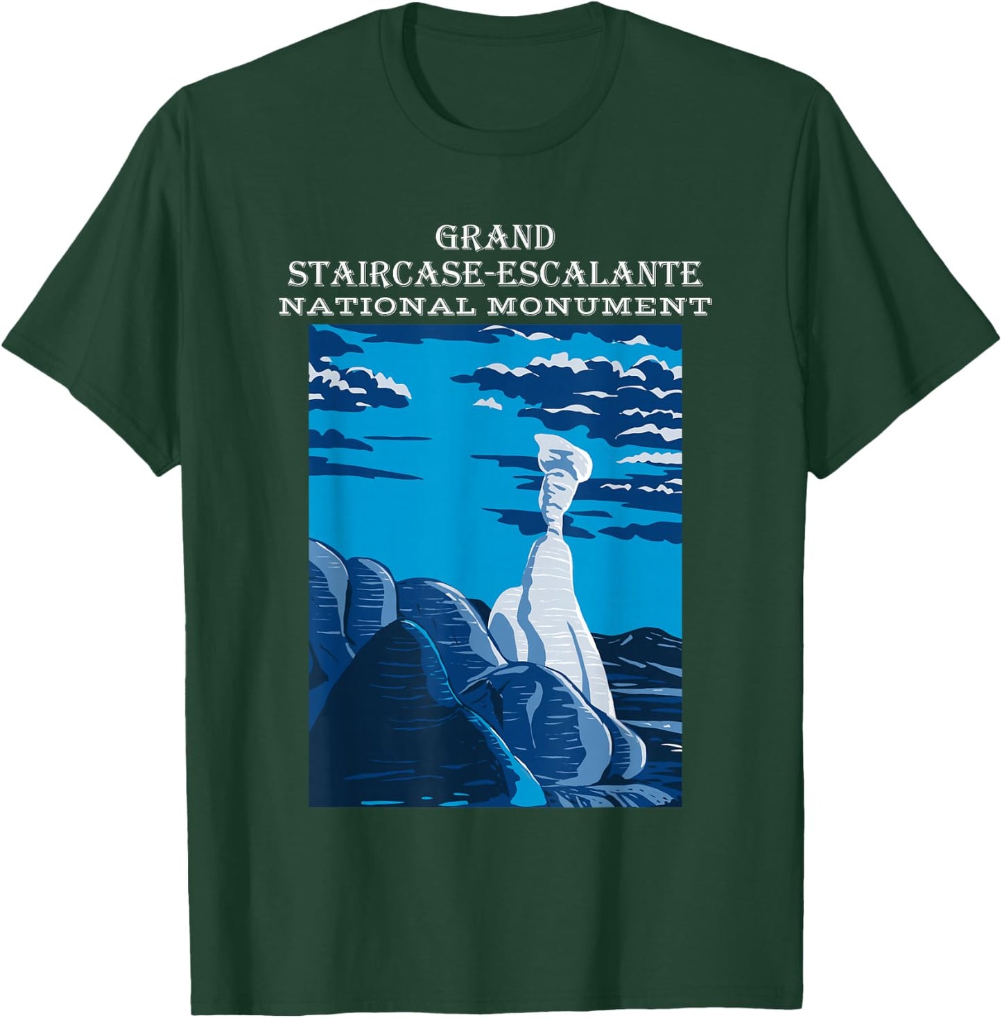 Toadstools Grand Staircase-Escalante National Monument Utah T-Shirt - T-Shirt | Forest