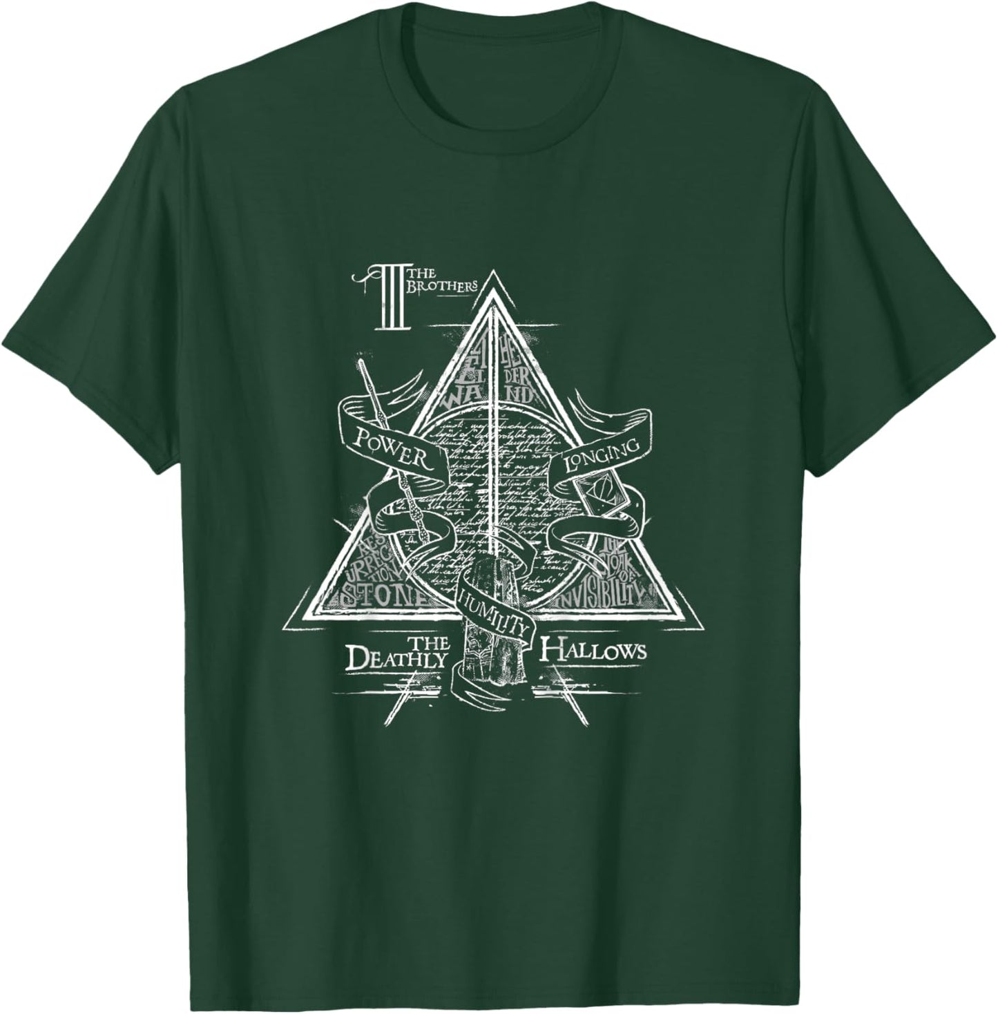 Harry Potter The Deathly Hallows T-Shirt - T-Shirt | Forest