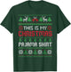 This Is My Christmas Pajama Shirt Lights Family Matching Kid T-Shirt - T-Shirt | Forest