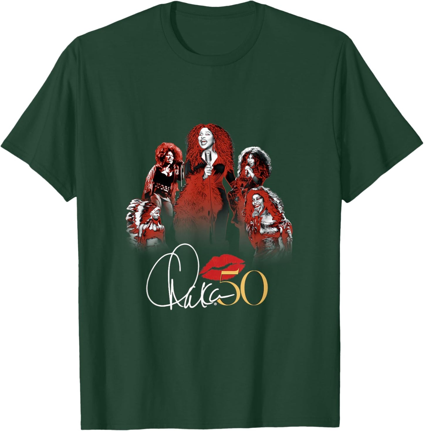 Chaka Khan - Chaka 50 T-Shirt - T-Shirt | Forest