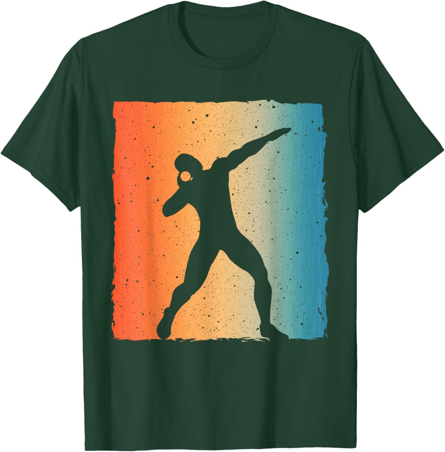 Cool Shot Put Art Women Shotput Throwing Shot Putter T-Shirt - T-Shirt | Forest
