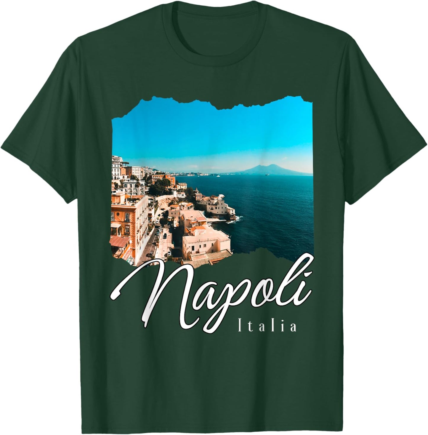 Napoli Italia / Naples Italy / Naples T-Shirt - T-Shirt | Forest