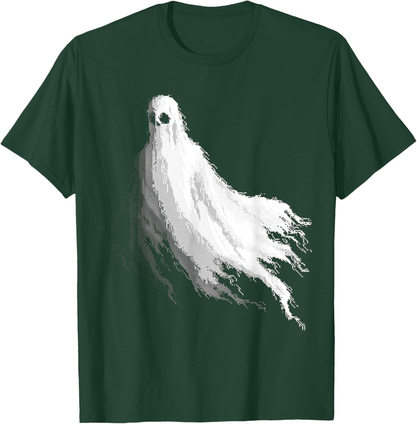 Ghost Costume Halloween Spooky Art Ghost T-Shirt - T-Shirt | Forest