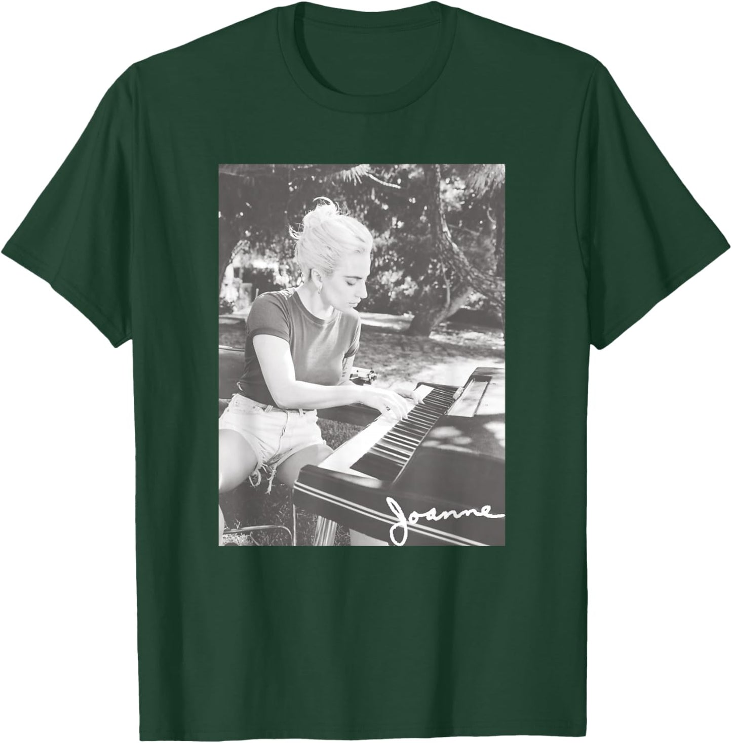 Official Lady Gaga Joanne Photo T-Shirt - T-Shirt | Forest