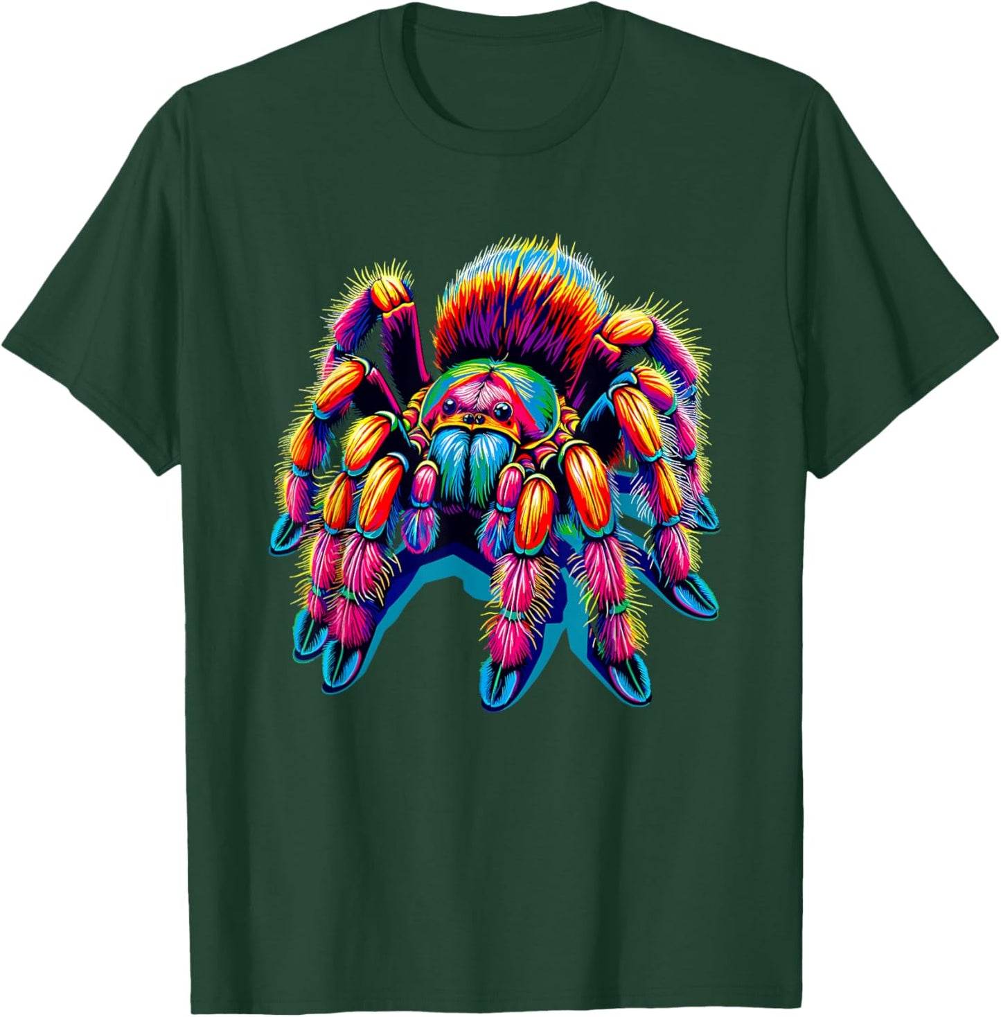 Colorful Pop Art Tarantulas Spider Tarantula Lover T-Shirt - T-Shirt | Forest