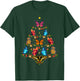 Butterfly Bird Lover Xmas Gift Butterfly Christmas Tree T-Shirt - T-Shirt | Forest