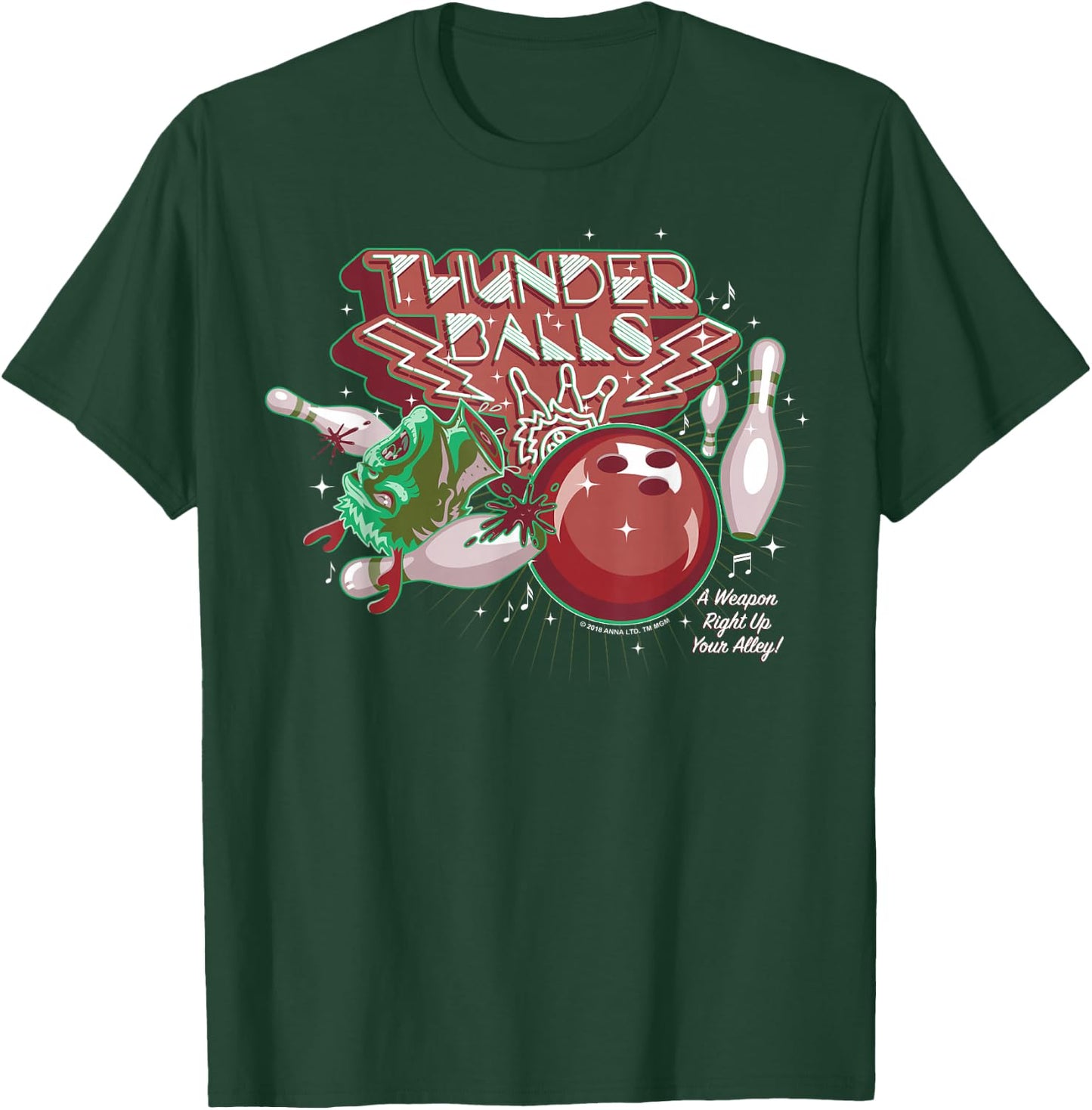 Anna and the Apocalypse Thunder Balls T-Shirt - T-Shirt | Forest