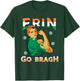 Irish Pride Shirt Rosie Riveter Erin Go Bragh T-Shirt - T-Shirt | Forest