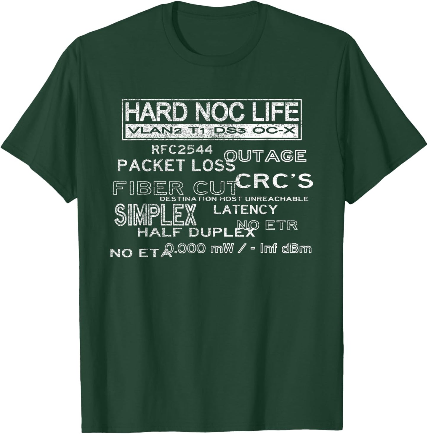 NOC Technician Network Engineer Position Gift - Technician T-Shirt - T-Shirt | Forest