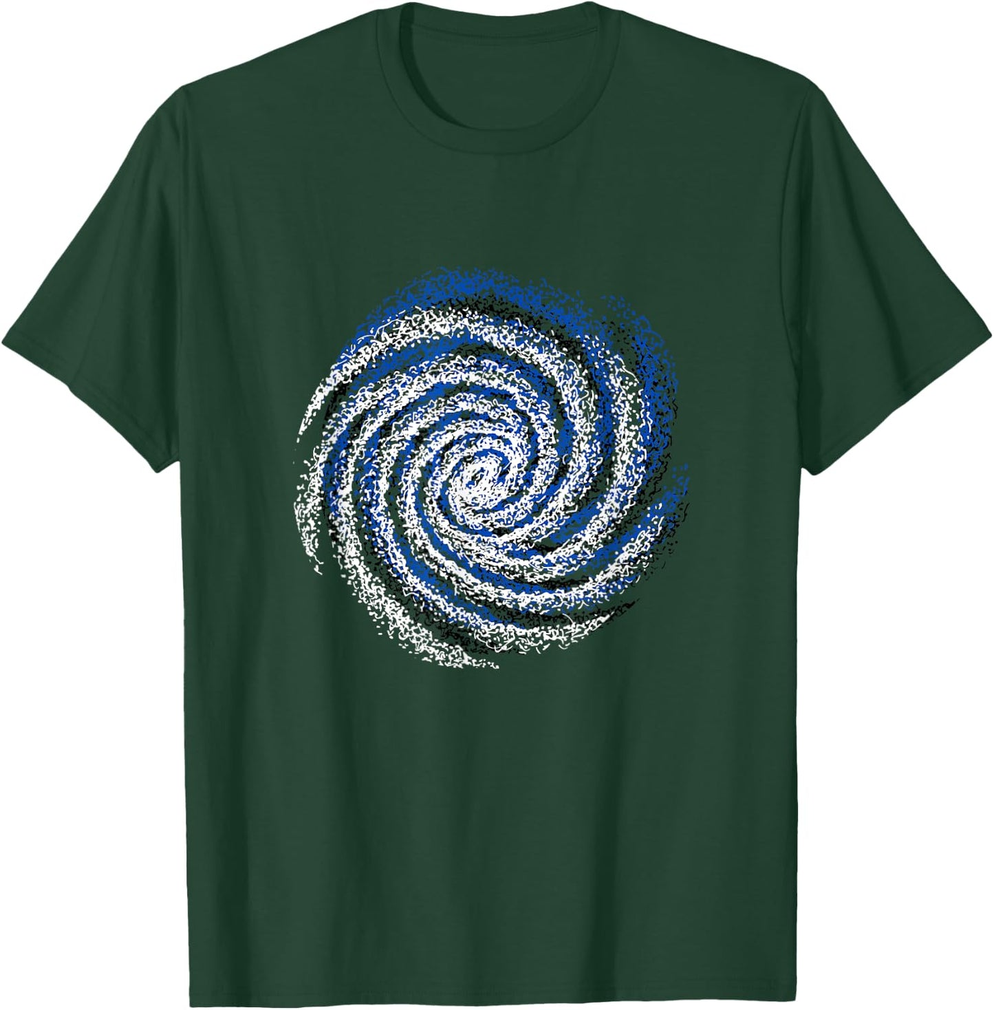 Spiral Swirl Space Galaxy Nebula T-Shirt - T-Shirt | Forest