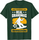 Snowboarding Grandma Snowboarder Old Woman Gift Funny T-Shirt - T-Shirt | Forest