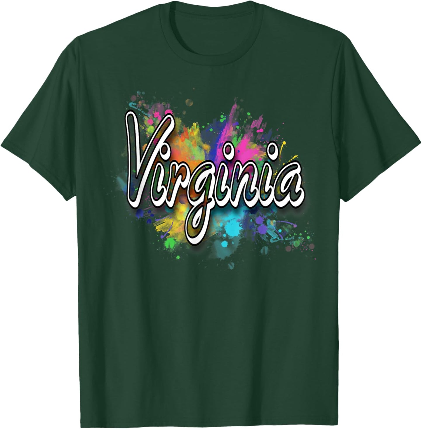 Virginia Apparel Women & Kids - Virginia T-Shirt - T-Shirt | Forest