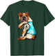English Bulldog - I Love Mom Tattoo Mother's day gift Women Kids T-Shirt - T-Shirt | Forest