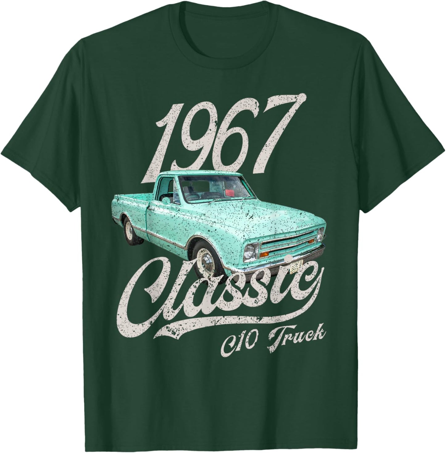 1967 67 C10 Truck T-Shirt - T-Shirt | Forest
