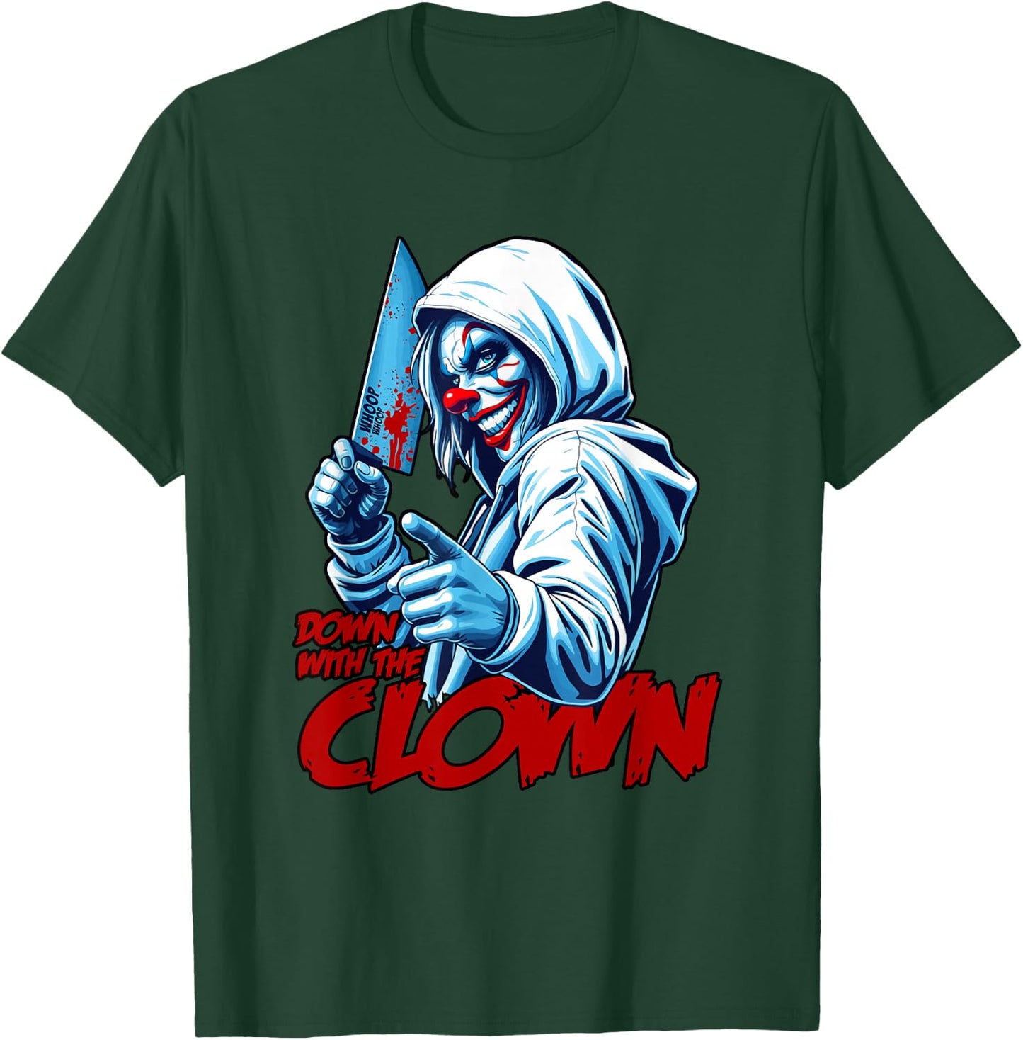 DOWN WITH THE CLOWN ICPS Juggalette Hatchet T-Shirt - T-Shirt | Forest