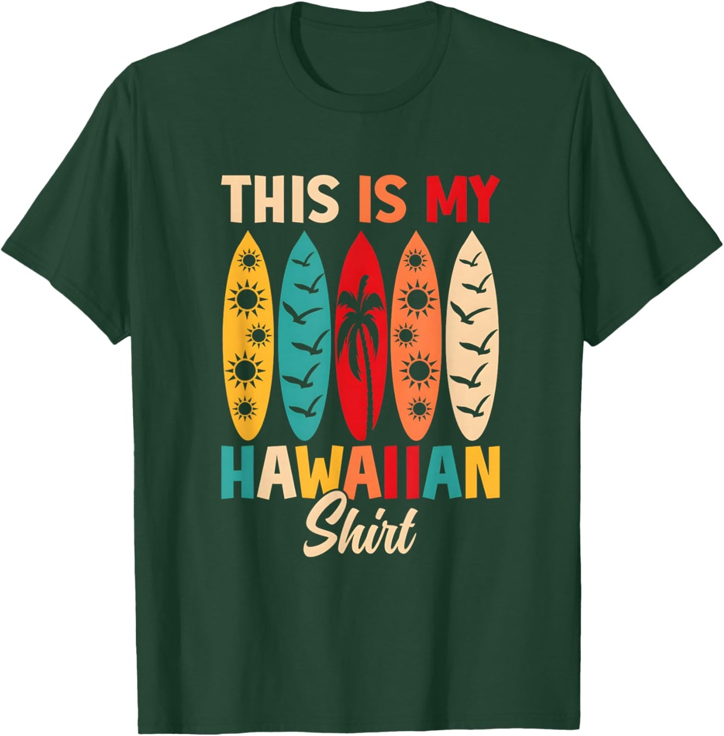 Vintage Tropical T-Shirt - T-Shirt | Forest