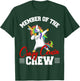 Member Of Crazy Cousin Crew Funny Unicorn Cousin Squad Gifts T-Shirt - T-Shirt | Forest
