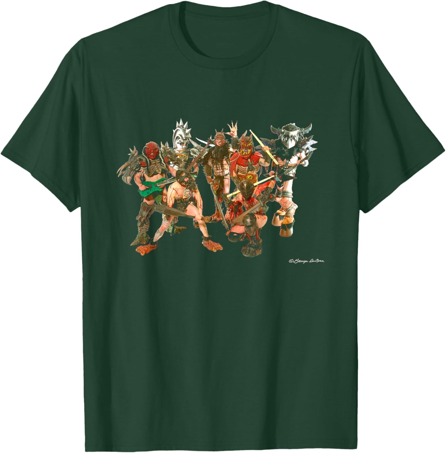 Heavy Metal Band GWAR by George DuBose T-Shirt - T-Shirt | Forest