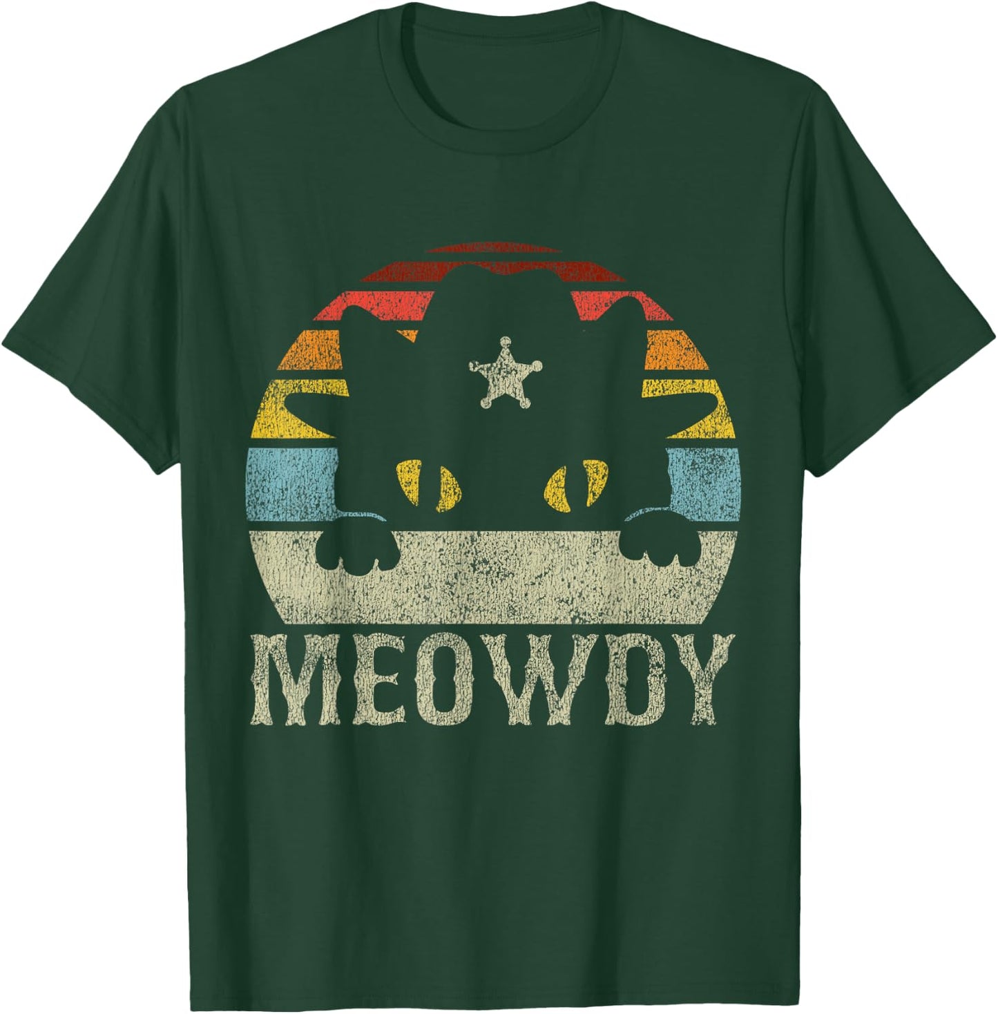 Meowdy Cat Meme T-Shirt - T-Shirt | Forest
