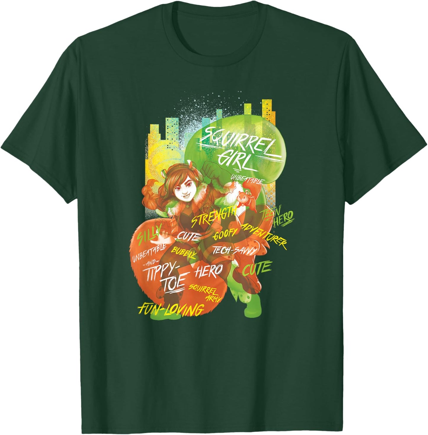 Marvel Rising Secret Warriors Squirrel Girl T-Shirt - T-Shirt | Forest
