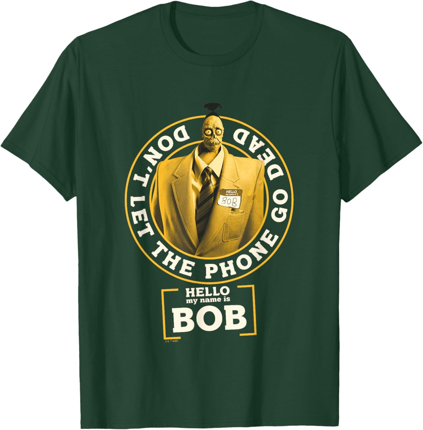 Beetlejuice Beetlejuice Don't Let The Phone Go Dead Bob T-Shirt - T-Shirt | Forest