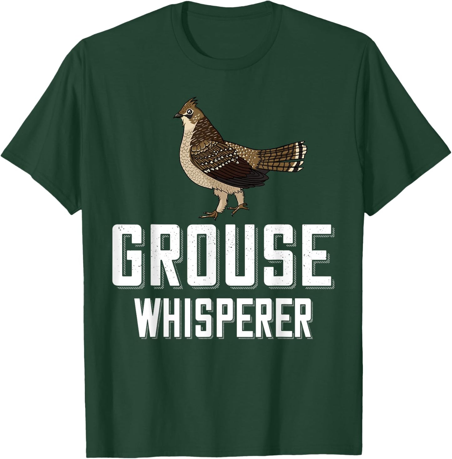Ruffed Grouse Bird Gift Hunting Spruce Grouse T-Shirt - T-Shirt | Forest