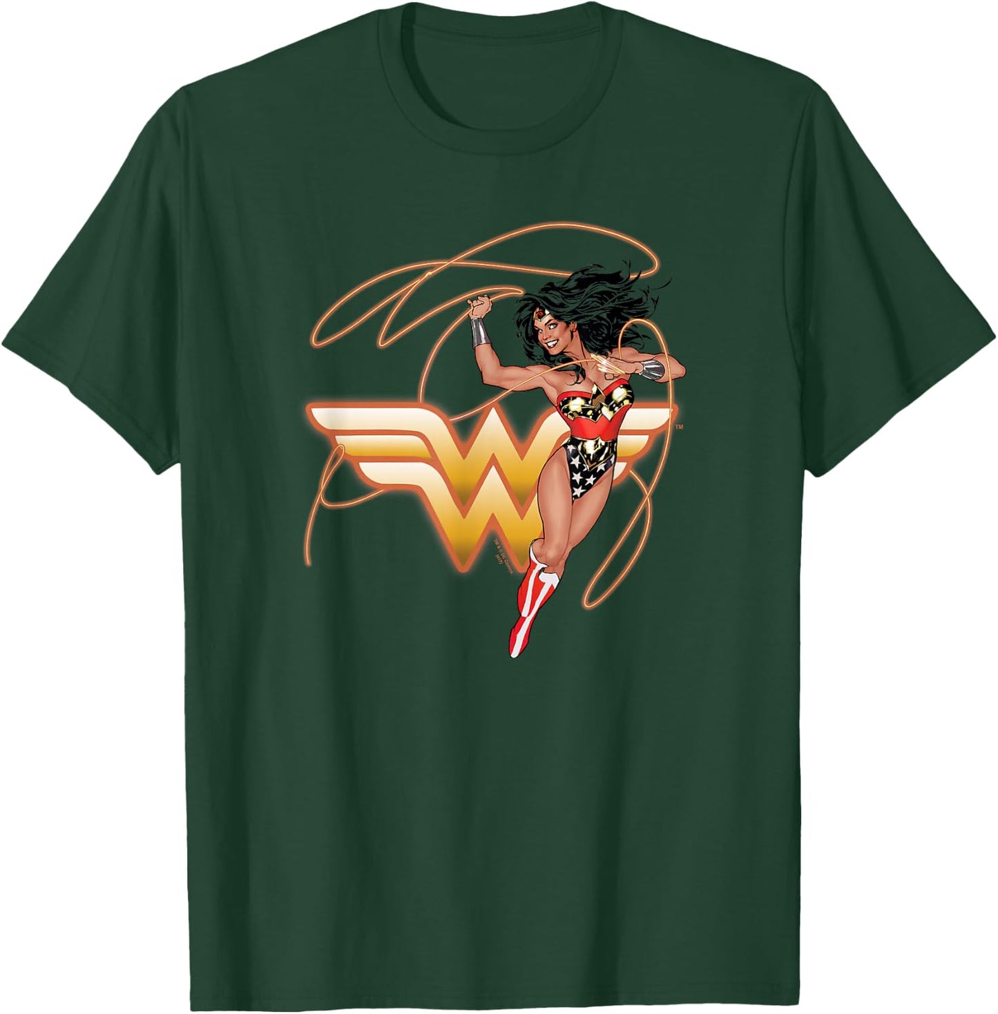 Wonder Woman Glowing Lasso T-Shirt - T-Shirt | Forest