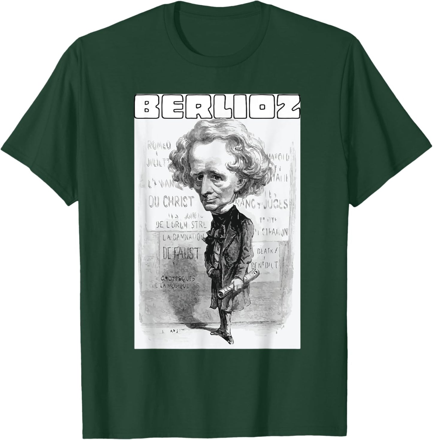 Berlioz Conductor T-Shirt - T-Shirt | Forest