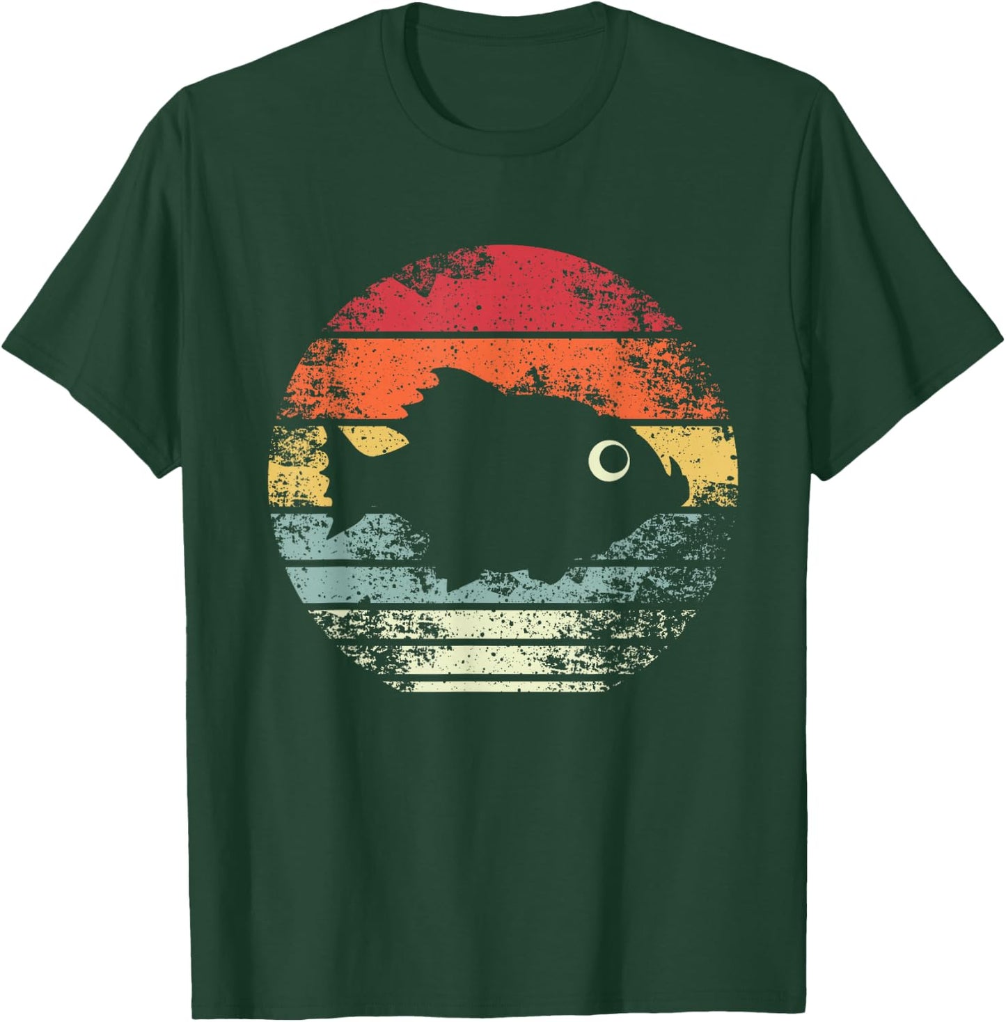 Retro Piranha T-Shirt - T-Shirt | Forest