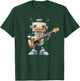 Funny Guitarist Robot Guitar Player Musician Robotics Gift T-Shirt - T-Shirt | Forest