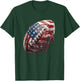 American Football Us Flag T-Shirt - T-Shirt | Forest