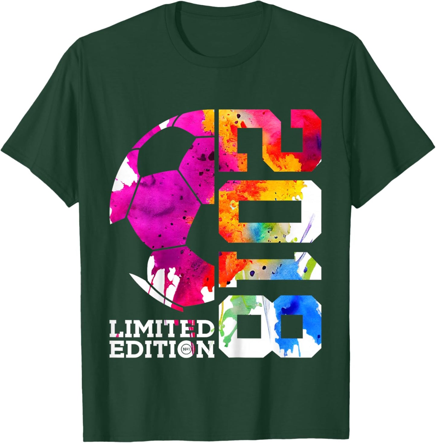 Kids 7th BIRTHDAY SOCCER LIMITED EDITION 2018 T-Shirt - T-Shirt | Forest