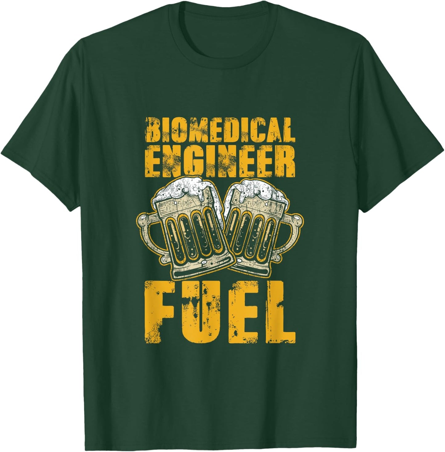 Biomedical Engineer Beer Funny Engineering Gifts T-Shirt - T-Shirt | Forest