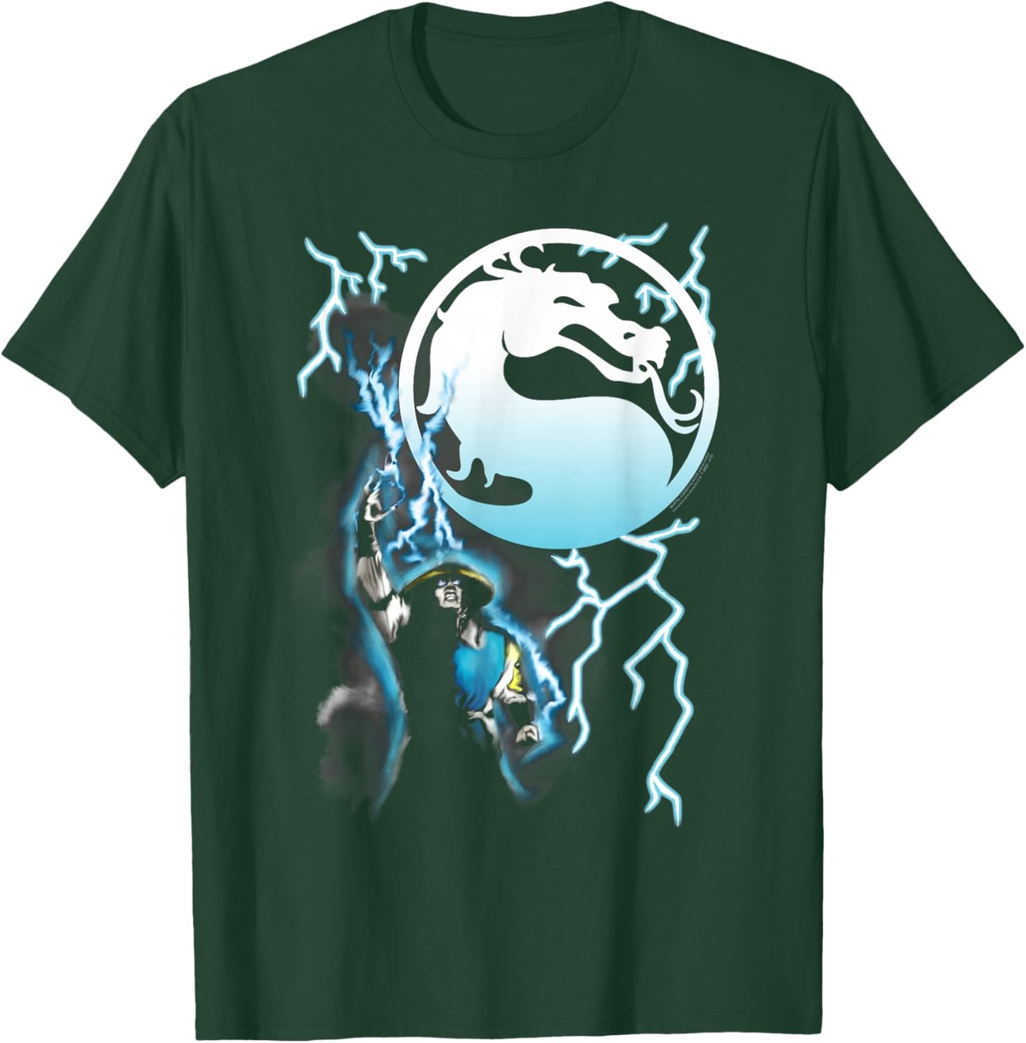 Mortal Kombat Klassic Raiden T-Shirt - T-Shirt | Forest