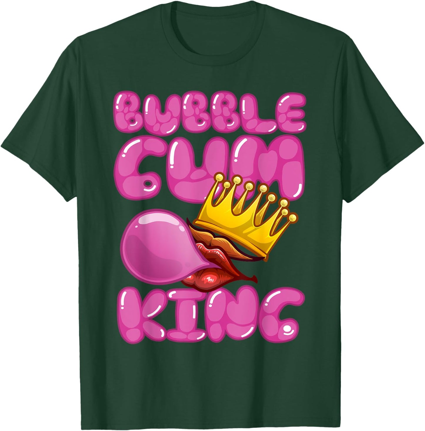 Cool Bubble Gum Design Boys Bubble Gum Candy Lover T-Shirt - T-Shirt | Forest