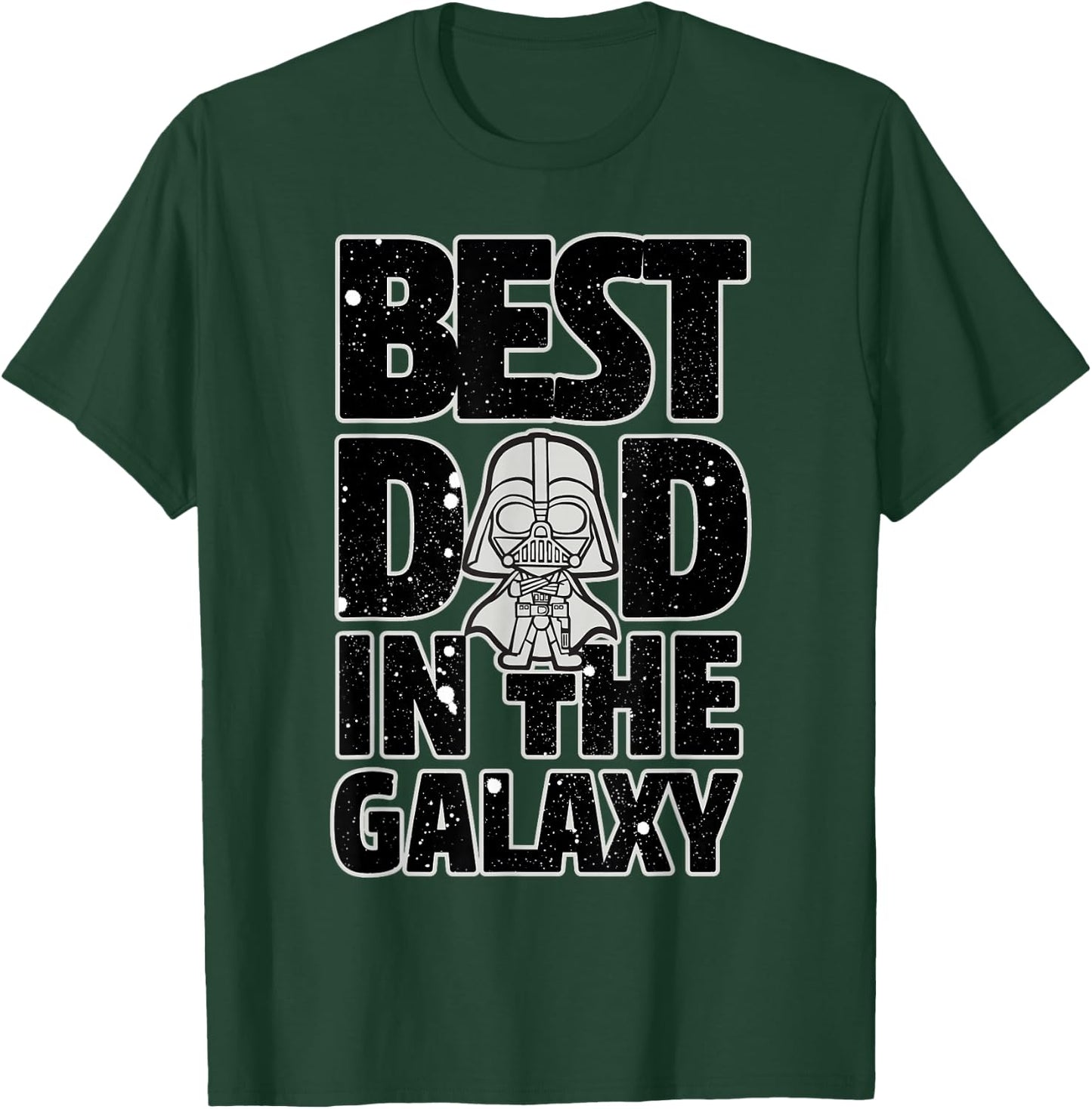Star Wars Best Dad in the Galaxy Darth Vader T-Shirt - T-Shirt | Forest