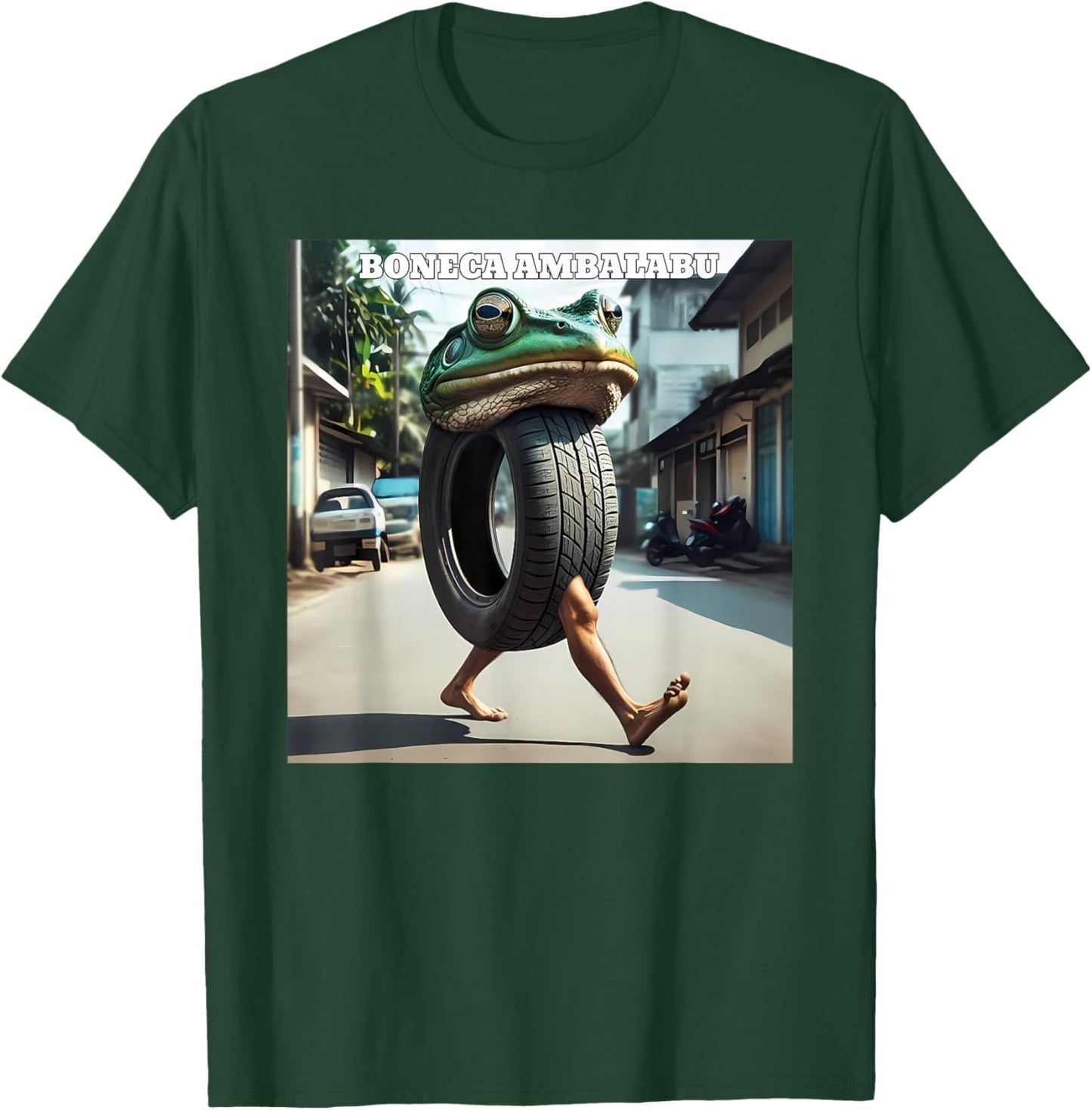 Boneca Ambalabu Frog Meme T-Shirt - T-Shirt | Forest