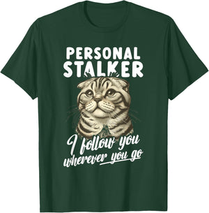 Cat Lover Costume for Scottish Fold Mom Scottish Folds T-Shirt - T-Shirt | Forest
