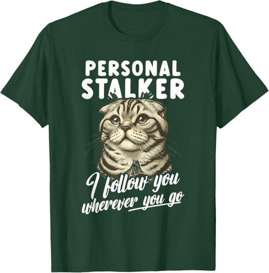 Cat Lover Costume for Scottish Fold Mom Scottish Folds T-Shirt - T-Shirt | Forest