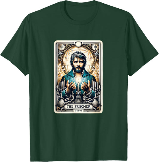 Les Mis The Prisoner Tarot Inspired T-Shirt - T-Shirt | Forest