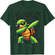 Dabbing Sea Turtle Animal Lover Save The Turtles T-Shirt - T-Shirt | Forest