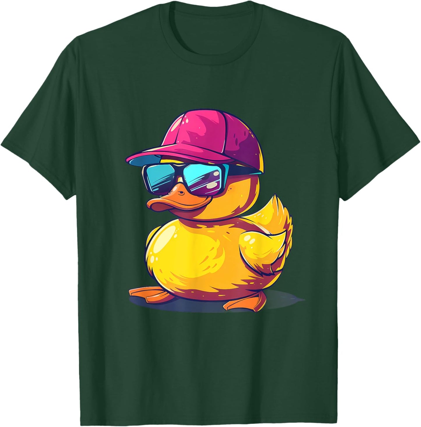 Rubber Duck Sunglasses Rubber Duck Lover Rubber Duckie T-Shirt - T-Shirt | Forest