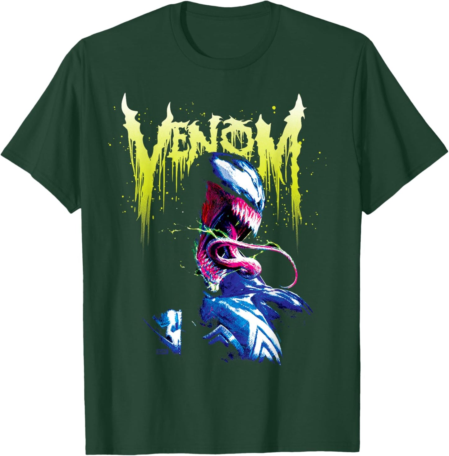 Venom - Drip T-Shirt - T-Shirt | Forest